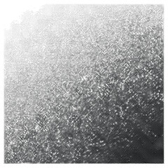 Monochrome Halftone Pattern Grunge Illustration