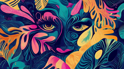 "Eyes of the Jungle Spirit"