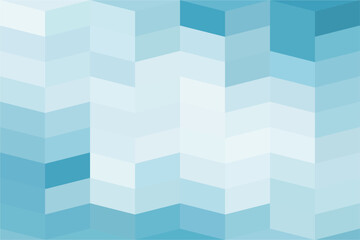 Mosaic blue pixel background. Gradient abstract geometric background. Artistic puzzle background.