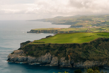 Fototapeta premium ponta da fonte grande in san miguel azores, portugal