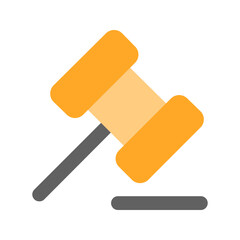 court flat icon