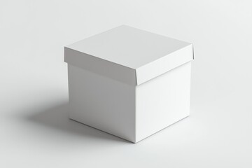 Paper Box Mockup A4 on isolated background created with Generative AI
