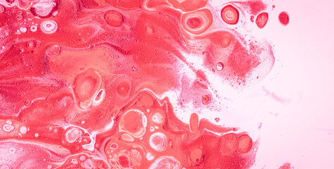 The Enchanting Dance: Free-Flowing Colors in Liquid Art with an Ethereal Touch