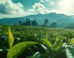 Tea plantations. in sri lanka. International Tea Day. China, Japan, India, Taiwan, Sri Lanka, Nepal, Africa.