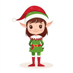 little elf Christmas day