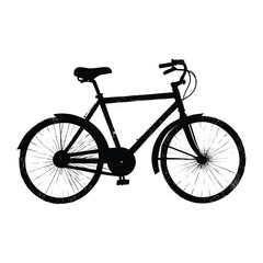 Obraz premium Hand Drawn Bicycle Vintage Illustration