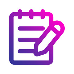 memo gradient icon