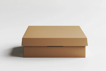 Paper Box Mockup A4 on isolated background created with Generative AI