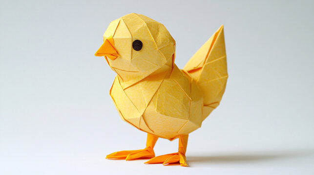little chick standing