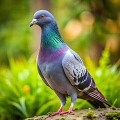 pigeon in natural environment