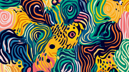 "Colorful Currents"