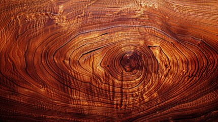 Naklejka premium A beautiful wood grain background with intricate patterns and textures of natural wood, rich brown tones, and a polished finish, ideal for rustic and elegant designs