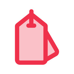 label outline fill icon