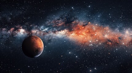 A Single Planet in a Vast, Starry Galaxy