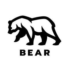 Bear logo, symbol.ые 3