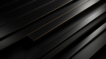 Obraz premium Abstract background of black and gold lines.