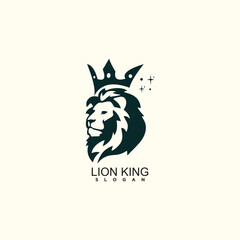 Lion logo design with a modern concept for the company