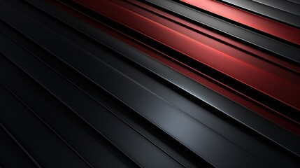 Obraz premium Abstract background with black and red stripes.