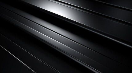 Abstract black background with diagonal lines.