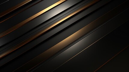 Obraz premium Abstract black and gold diagonal lines background.