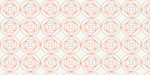 Abstract geometric pattern design template.