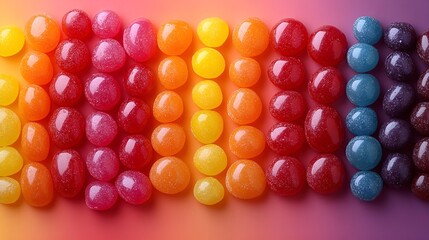 Obraz premium colorful jelly beans