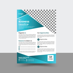 Cayan Business Corporate Flyer Design Template Company Modern Creative Print Ready Design. Business Flyer For Business And Personal Use.