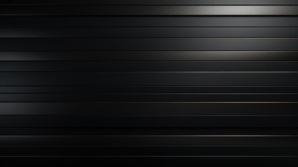 Obraz premium Abstract black background with subtle light and dark stripes.