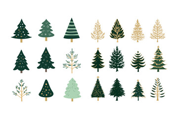 Christmas tree vector