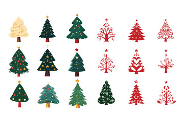 Christmas tree vector