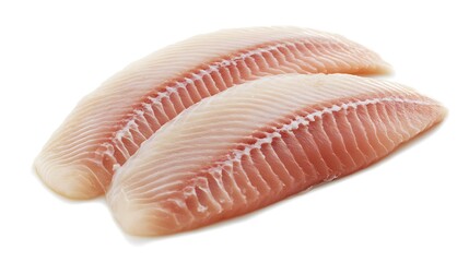 Two Raw Fish Fillets Ready for Cooking