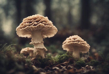 Maitake mushroom grifola frondosa