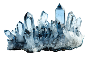 A Frozen River of Crystal