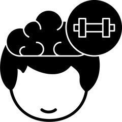 Exercise Vector Icon Design