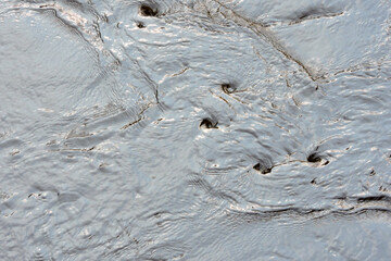 Some small eddies in the river