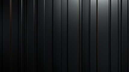 Abstract dark background with vertical lines and gold accents.