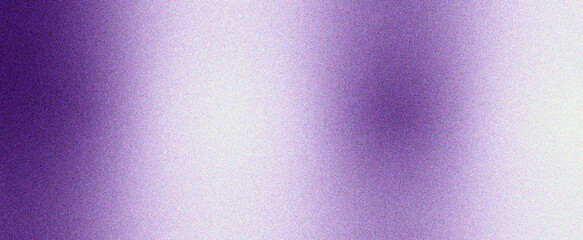 Purple bright noise gradient background, grainy texture, banner design copy space
