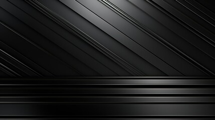 Obraz premium Abstract black and grey diagonal stripes background.