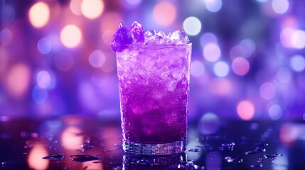 Electric Violet Fizz