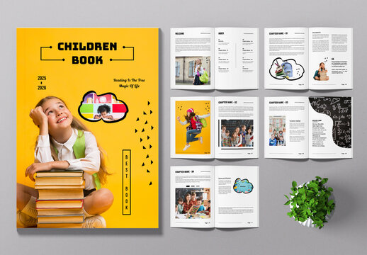 Children Book Template