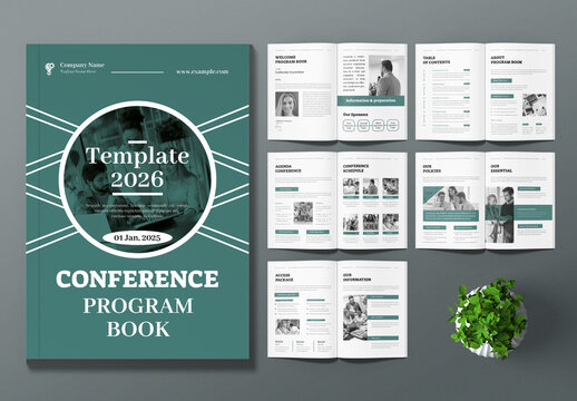 Conference Agenda Layout