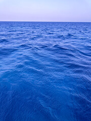 Beautiful blue water background on summer sea beach