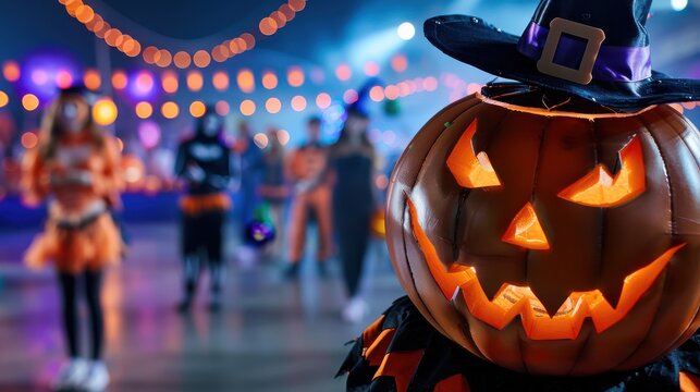 Eerie Halloween Soiree: Spooky Party with Creepy Costumes and Macabre Decorations