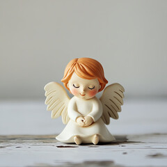 angel with heart