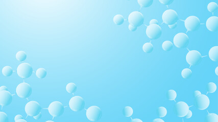 DNA Abstract Background Structure For Science Research And Gene Genetic, Healthcare And Medicine Design. Vector Illustration.