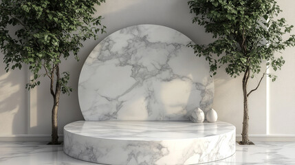 3d luxury podium for your product. Generative AI