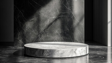 Obraz premium 3d luxury podium for your product. Generative AI