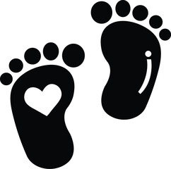 Little Steps – Adorable Baby Footprints Art