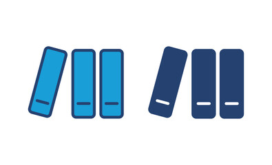 Library icon vector. education icon vector