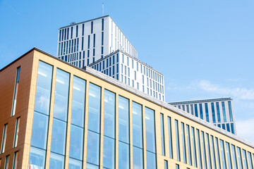 modern building with sky